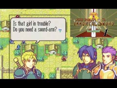 Let's Play Fire Emblem: Immortal Sword: Chapter 1. I'm having a fangasm right now.
