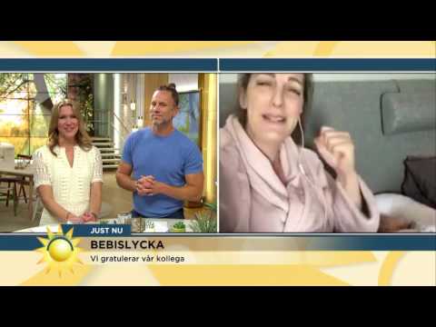 Sorayas bebislycka: "Vår dotter ska heta..." - Nyhetsmorgon (TV4)