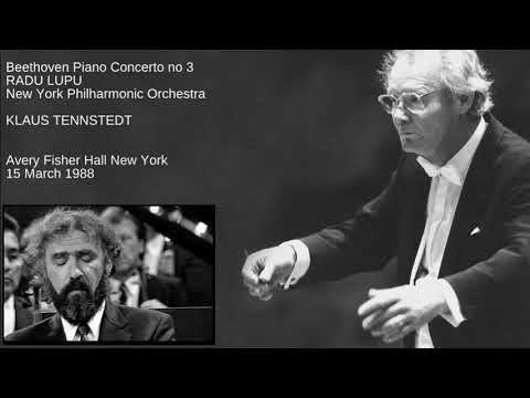1988 Beethoven 3rd Piano Co. Lupu Tennstedt