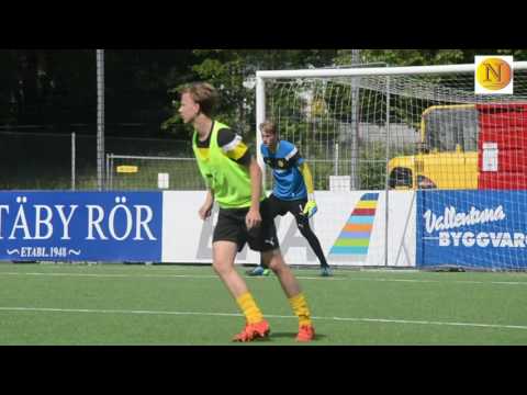 Ruben Åhman - andremålvakten i Frej Täby