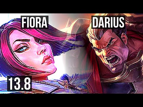 FIORA vs DARIUS (TOP) | 3/1/4, 400+ games | KR Master | 13.8