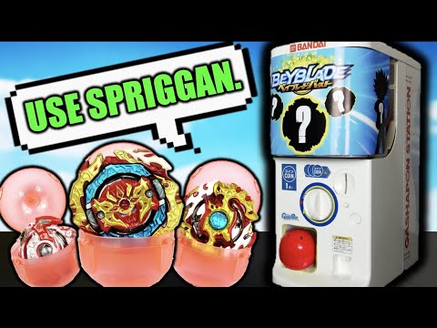 Machine Decides What Beyblade I Use 2!
