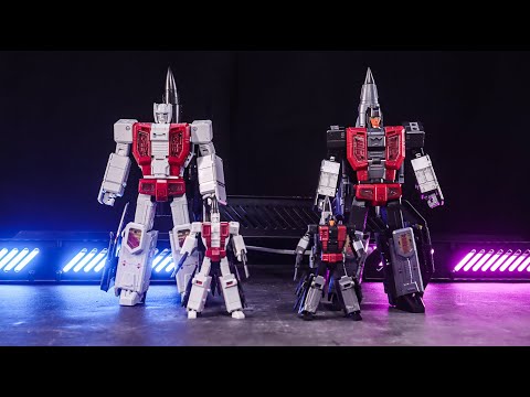 Little brothers：Zetatoys Superitron-mini ZC01 Downthrust ZC02 Skystrike  stop motion