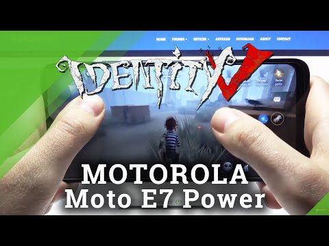 Motorola Moto E7 Power - Indentity V Game Test & Settings Review