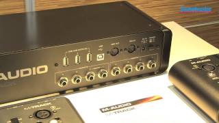 Video thumbnail for M-Audio M-Track Series Audio Interfaces - Sweetwater at Winter NAMM 2013 by Sweetwater