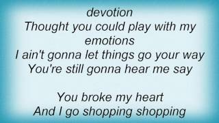 Alcazar - I Go Shopping Lyrics