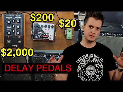 $20 vs. $200 vs. $2,000 DELAY Pedal. Which is BEST?? - Tone Time with Tom 004