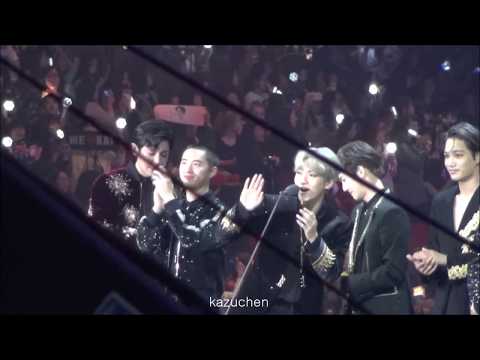 171201 EXO(엑소)-Reaction&Speach Win ALBUM OF THE YEAR(full)&Ending@2017 MAMA in HongKong