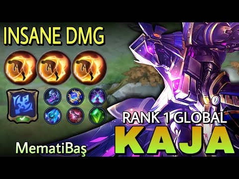 Insane Magic Damage!! Kaja 1 Hit Combo 2022 | Top 1 Global Kaja Gameplay by MematiBaş - MLBB