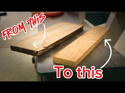 How to Mill Lumber | My Step by Step process in getting rough lumber ready for the build