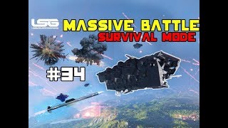 MASSIVE BATTLE FOR THE PLANET 10 v 10 - Colony Wars - Space Engineers - Part 34