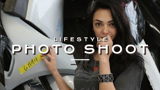 Los Angeles Photo Shoot BTS with Chivette Stephanie Vino