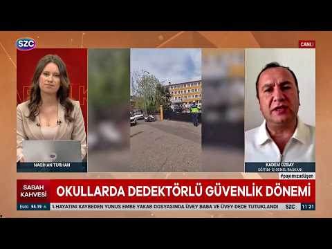 Eğitim-İş Genel Başkanı Kadem Özbay - Sabah Kahvesi Programı - Sözcü TV | EĞİTİM İŞ