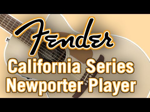 Обзор электроакустической гитары Fender Newporter Player