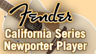 Video thumbnail for Fender California Series Newporter Player Review & Demo by Alamo Music Center