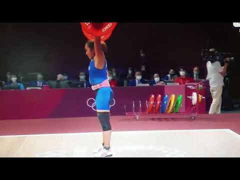 Hidilyn Diaz Gold Winning Moment in Tokyo Olympics