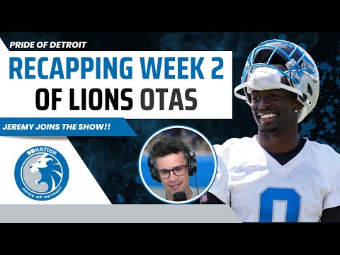Detroit Lions OTAs Week 2: Terrion Arnold Looks the Part