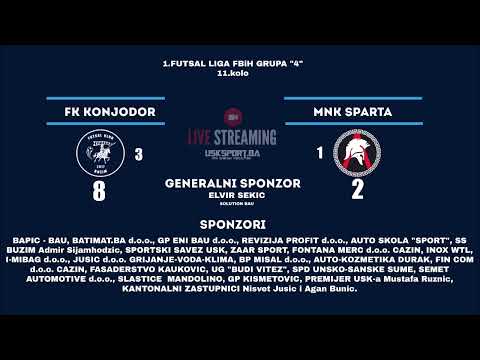 GOLOVI: FK KONJODOR - MNK SPARTA 8:2 (3:1)