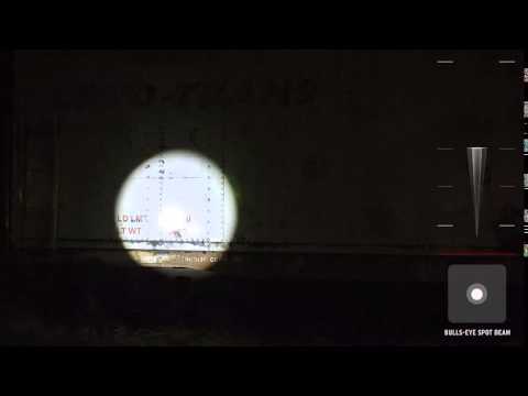 Coast Pure Beam Focusing Optic Beam Projection Demo
