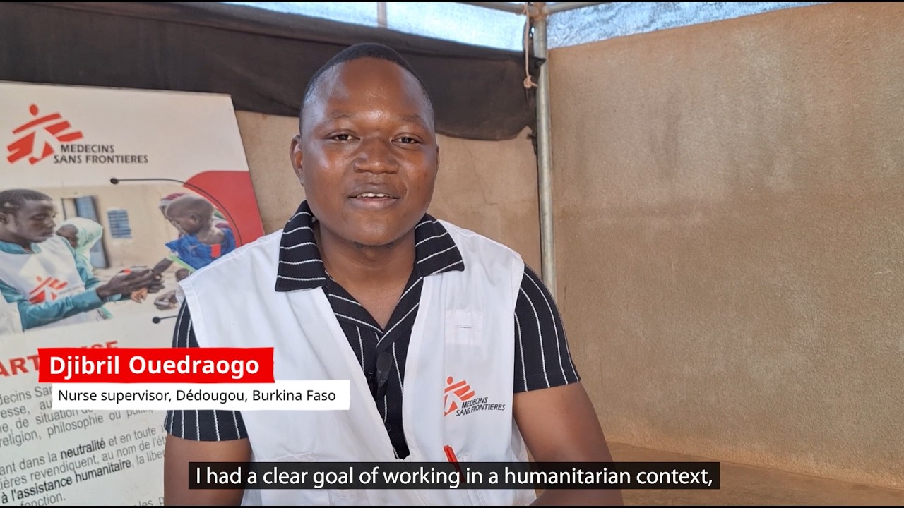 International Nurses Day 2026: Djibril Ouedraogo, MSF nurse supervisor
