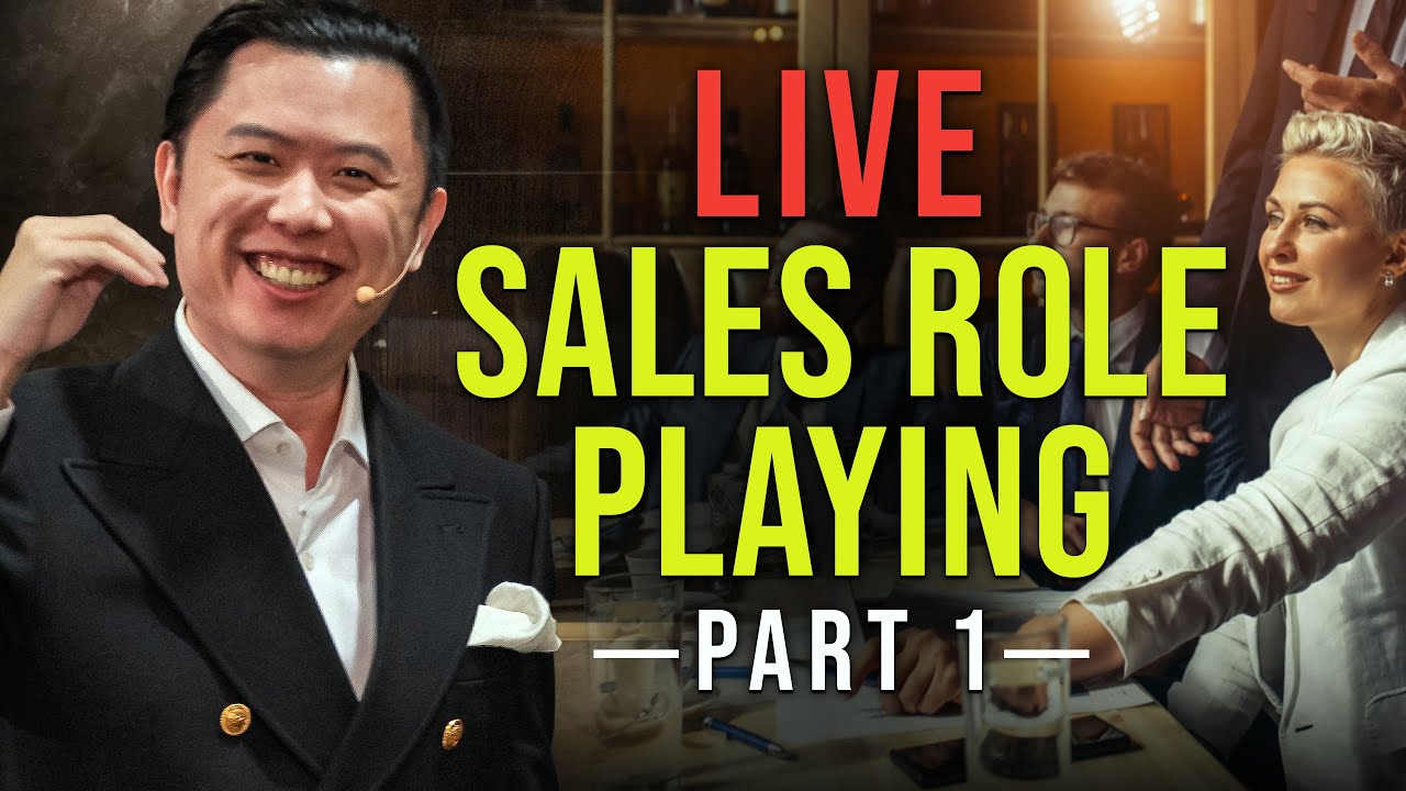 Live Sales Role Playing At High Ticket Mastery With Dan Lok Part 1