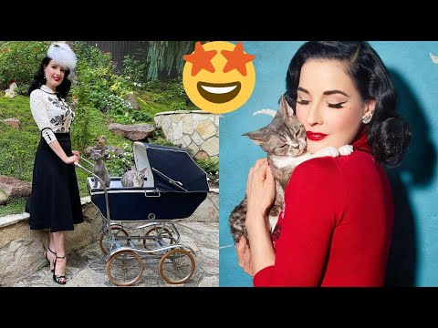 Funny Celebrity Pets 😺 Part 8: Dita Von Teese's Favorite Cats