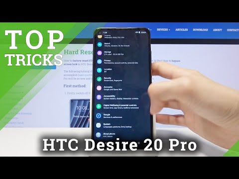 TOP Tricks for HTC Desire 20 Pro – Super Options / Cool Features / Best Apps