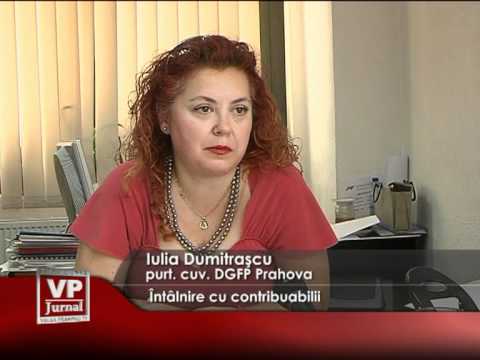 Întâlnire cu contribuabilii