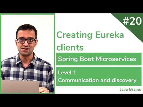 20 Creating Eureka clients - Spring Boot Microservices Level 1