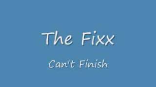 the FIXXcant finish Video