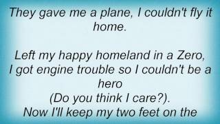 Hoodoo Gurus - I Was A Kamikaze Pilot Lyrics