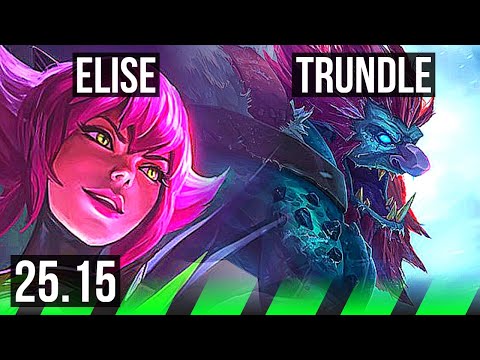 ELISE vs TRUNDLE (JGL) | Legendary | KR Master | 25.15