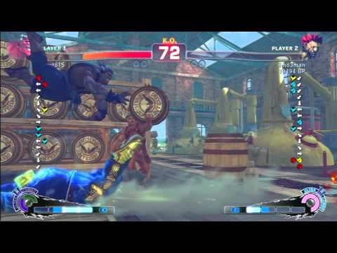SSF4 Rank Match  Wildcat815 (HK)  vs  iim83man (GO)