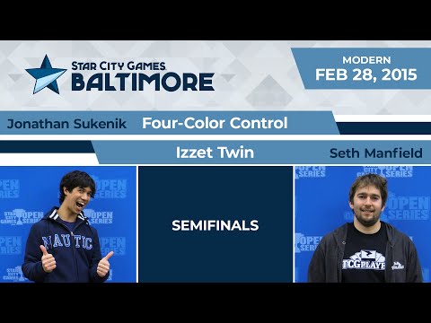SCGBALT: Semifinals - Jonathan Sukenik vs Seth Manfield | Modern