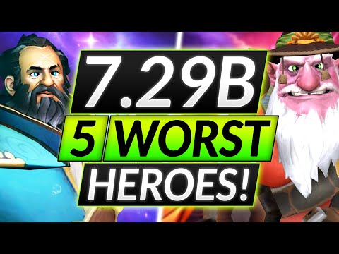 5 Heroes You Think are BROKEN that are ACTUALLY DUMPSTER TIER - Dota 2 Guide