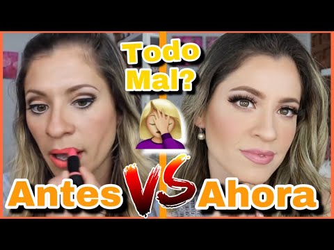 RECREANDO MI PRIMER TUTORIAL DE MAQUILLAJE | ME MAQUILLABA MUY MAL? | NatyGloss