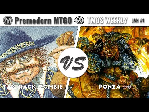 TMOS Biweekly Jan #1 - Round 2 - Tax Rack Zombies vs Ponza RB