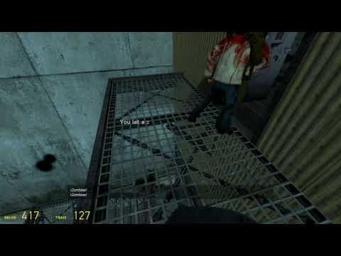 half life 2 zombie defence bad ending (game over)