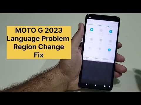 Moto G Play 2023 How To Change Language And Region