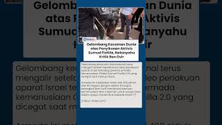 Aktivis Sumud Flotilla Diduga Alami Penyiksaan, Dunia Internasional Desak Israel Bertanggung Jawab