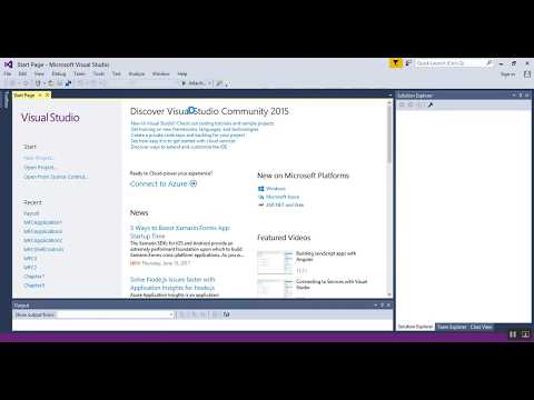 Visual Studio 2015 Visual C++ MFC 2017 - 01 - Basic Setup, Design, and Functionality