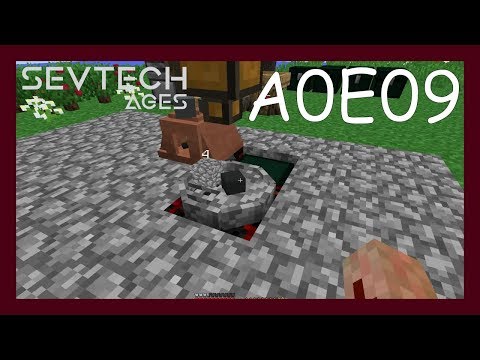 Sevtech Ages 3.11 Lets Play - Automating the kiln and grill