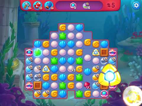 Fishdom Hard level 7100 no boosters フィッシュダム ハード [Friend's]