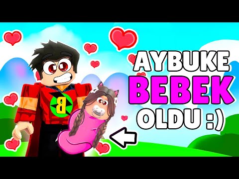 Aybüke is a Baby! - Roblox Carry a Baby