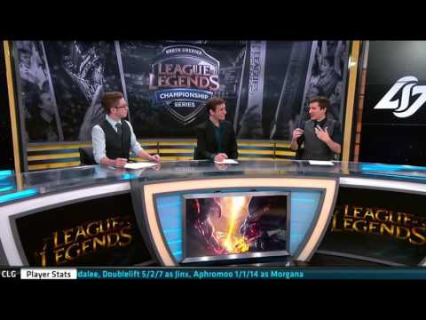 ♠ SEASON 5 ♠ || Winterfox vs CLG analyst desk W3D1 NA LCS Spring 2015
