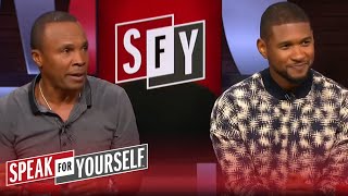 Whitlock 1-on-1: Usher and Sugar Ray Leonard | SPEAK FOR YOURSELF (FULL INTERVIEW)