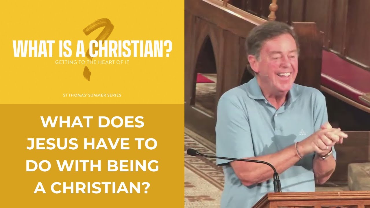 What does Jesus have to do with being a Christian? // Matthew 16:13-20 // Alistair Begg // 12-01-25
