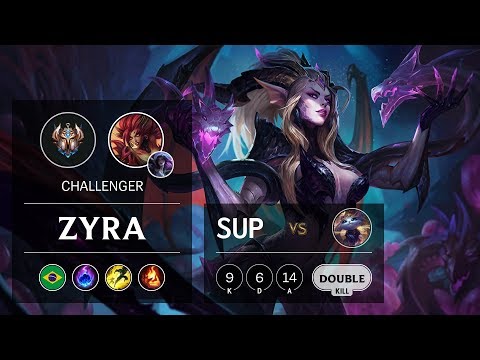Zyra Support vs Yuumi - BR Challenger Patch 9.20