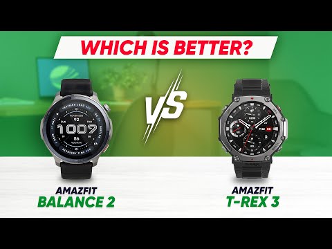 Amazfit Balance 2 vs T-Rex 3 – Which Smartwatch Wins in 2025?