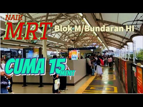 Perjalanan Super Cepat MRT Jakarta: Dari Blok M Plaza Langsung ke Skydeck Bundaran HI!